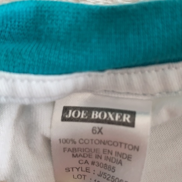Joe Boxer Girls Pajama Set Size 6X - Picture 3 of 6